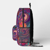 Paisley-Schort Bedrukte Rugzak (Rechts)