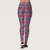 Paisley-Schort Leggings (Achterkant)