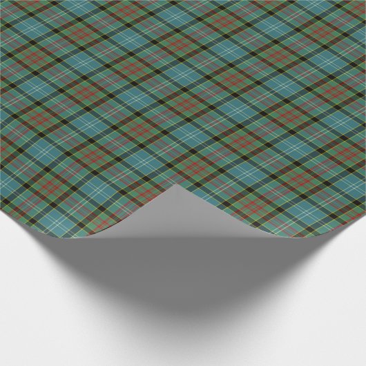 Paisley Scotland District Tartan Cadeaupapier (Hoek)