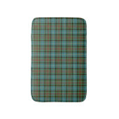 Paisley Scotland Tartan Blauwgroen Patroon Badmat (Voorkant Verticaal)