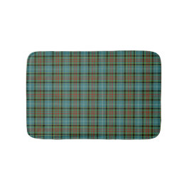 Paisley Scotland Tartan Blauwgroen Patroon Badmat
