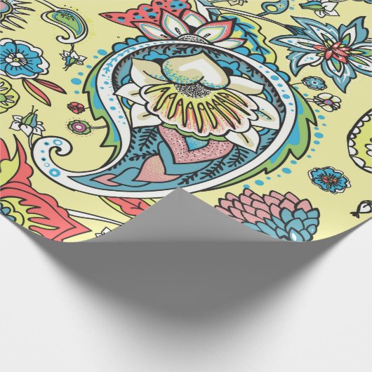 Paisley seamless pattern based on the traditional cadeaupapier (Hoek)