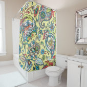 Paisley seamless pattern based on the traditional  douchegordijn (In situ)