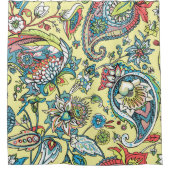 Paisley seamless pattern based on the traditional douchegordijn (Voorkant)
