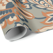 Paisley seamless vintage pattern. Backgrou Cadeaupapier (Rol Hoek)