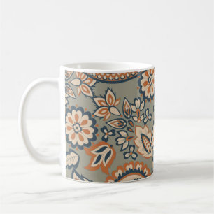 Paisley seamless vintage pattern. Backgrou Koffiemok