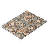 Paisley seamless vintage pattern. Backgrou Notitieboek (Linkerzijde)