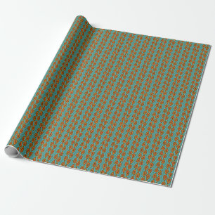 Paisley sierlijke textuur: Indiase elegantie. Cadeaupapier