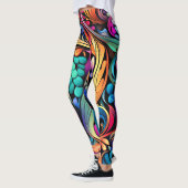 Paisley sierpatroon leggings (Links)