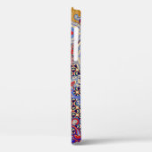 Paisley Sjaal: Meerkleurig stoffen ontwerp Case-Mate iPhone Case (Achterkant / Links)