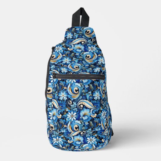 Paisley sling bag (Voorkant)