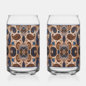 Paisley Soda Glass Blikvorm Glas (Voorkant)