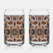Paisley Soda Glass Blikvorm Glas (Achterkant)