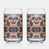 Paisley sodaglas blikvorm glas (Links)
