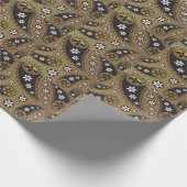 Paisley Stars Cadeaupapier (Hoek)