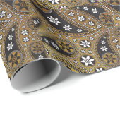 Paisley Stars Cadeaupapier (Rol Hoek)