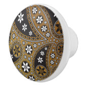 Paisley Stars Keramische Knop (Rechts)