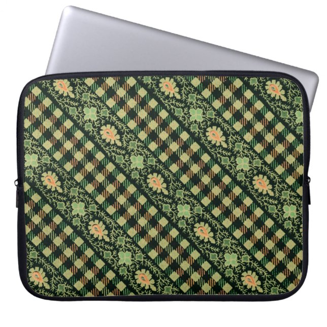 Paisley Stripe Laptop Sleeve (Voorkant)