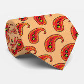 Paisley Stropdas (Opgerold)