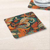 Paisley Swirl Onderzetter (Schuin)