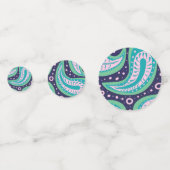 Paisley Table Confetti (Voorkanten)