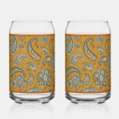 Paisley Teardrop Soda Glass Blikvorm Glas (Links)