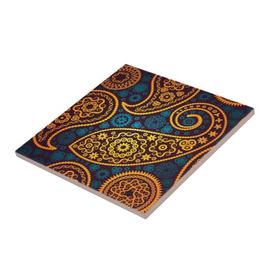 Paisley Tegeltje (Zijkant)