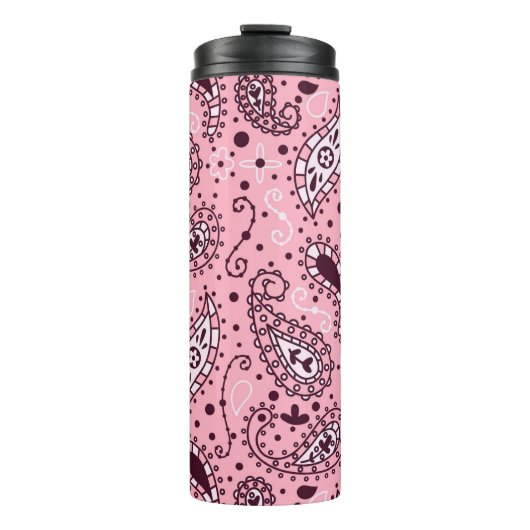 Paisley Thermosbeker (Voorkant)