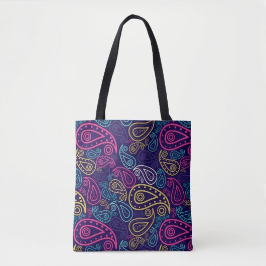 Paisley Tote Bag (Voorkant)