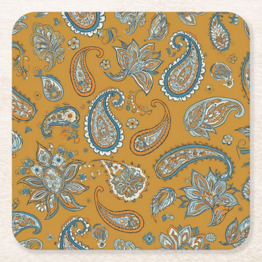 Paisley Traandrop Onderzetter (Voorkant)
