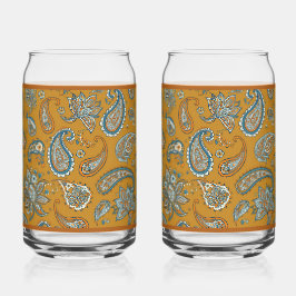 Paisley Traandrop Sodalimousineglas Blikvorm Glas