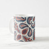 Paisley trots koffiemok (Voorkant links)