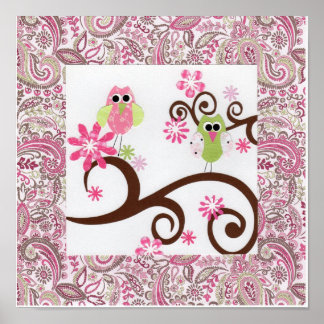 Paisley Uilen Poster