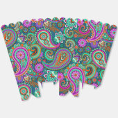Paisley Versieringen / Patroon 2 Bedankdoosjes (Ongevouwen)