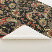 Paisley, Victoriaans, Gotisch, Sherpa Deken (3/4)