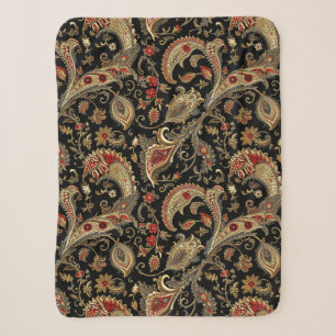 Paisley, Victoriaans, Gotisch, Sherpa Deken
