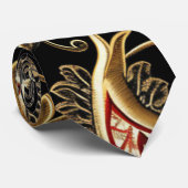 Paisley, Victoriaans, Gotisch, Stropdas (Opgerold)