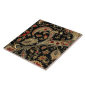 Paisley, Victoriaans, Gotisch, Tegeltje (Zijkant)