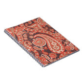 Paisley vintage seamless pattern. Fantastic flower Notitieboek (Rechterzijde)