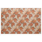 paisley visbisque stof (Fat Quarter)