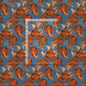 paisley visdenim stof (Delen)
