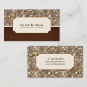 Paisley Visitekaartjes (Voorkant / Achterkant)