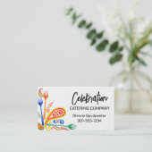 Paisley Vorken Party Chef Kookles Catering Visitekaartje (Staand voorkant)