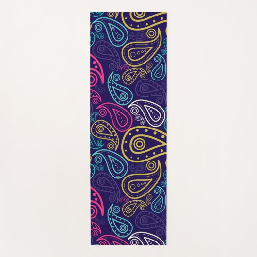 paisley yogamat (Voorkant)