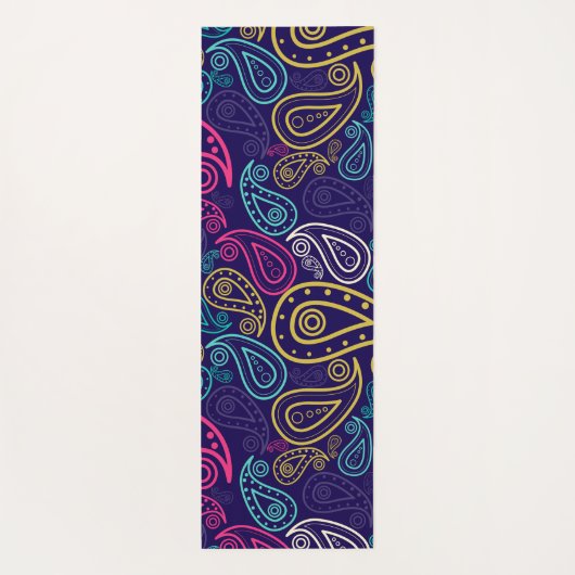 paisley yogamat (Achterkant)