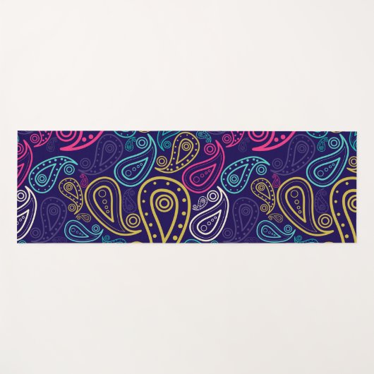 paisley yogamat (Voorkant (horizontaal))