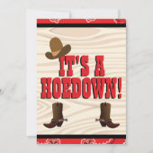 Paisley zakdoek rood & zwart Westerne verjaardag Kaart (Voorkant)