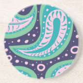 Paisley Zandsteen Onderzetter (Voorkant)