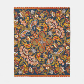  paisleybandafdruk, halsdoek of fleece deken