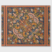 paisleybandafdruk, halsdoek of k cadeaupapier (Vlak)